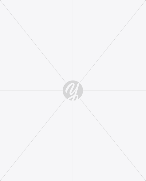 Glossy Plastic Milk Bottle Mockup