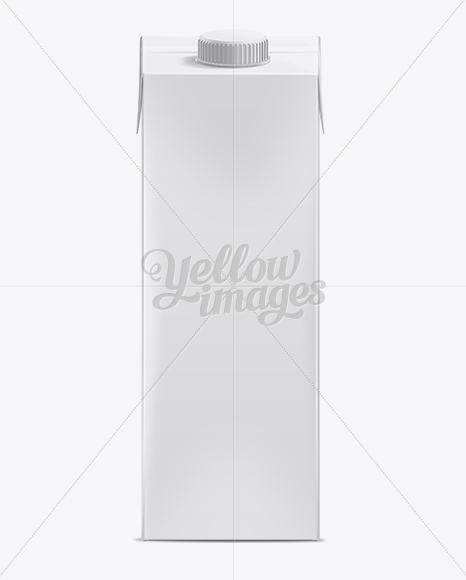 Download 1l Milk Carton Box Mockup In Packaging Mockups On Yellow Images Object Mockups PSD Mockup Templates