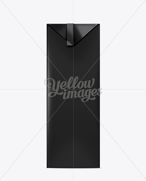 1L Juice Carton Package Mockup