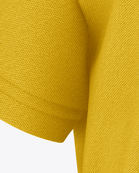 Download Kids Polo Hq Mockup Front View In Apparel Mockups On Yellow Images Object Mockups