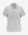 Download Mens Polo Hq Mockup Front View In Apparel Mockups On Yellow Images Object Mockups