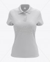 Download Womens Polo Hq Mockup In Apparel Mockups On Yellow Images Object Mockups