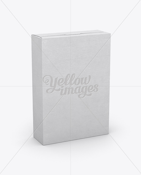 Cereal Box Mockup 25 Angle Front View High Angle Shot In Box Mockups On Yellow Images Object Mockups