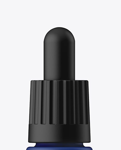 Glossy Plastic Dropper Bottle Mockup PSD #2