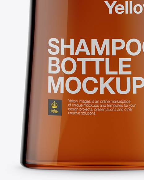 Download Amber Shampoo Bottle Mockup In Bottle Mockups On Yellow Images Object Mockups PSD Mockup Templates