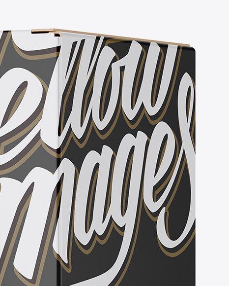 Glossy Plastic Bottle With Carton Box Mockup PSD #6