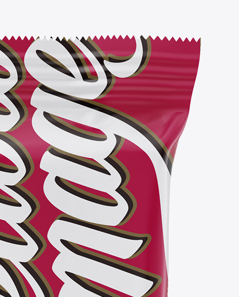 Matte Snack Bar Mockup PSD #2