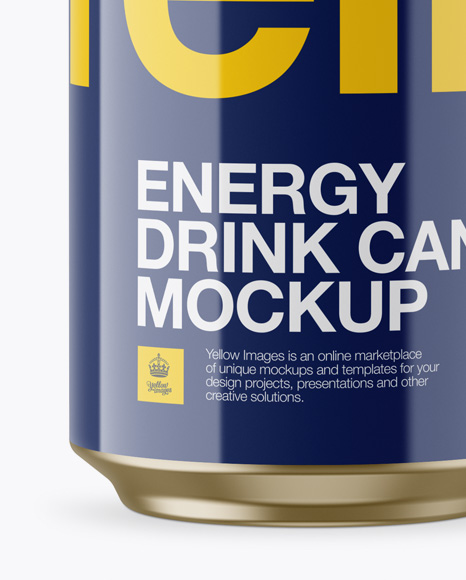 Download 330ml Glossy Aluminium Can Mockup In Can Mockups On Yellow Images Object Mockups Yellowimages Mockups