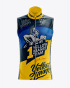 Download Men S Cycling Vest Mockup Front View In Apparel Mockups On Yellow Images Object Mockups