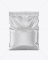 Download Matte Metallic Bag Mockup - Front View in Bag & Sack ...