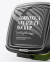 Brionvega Vintage Tv Mockup - Half Side View on Yellow Images Object