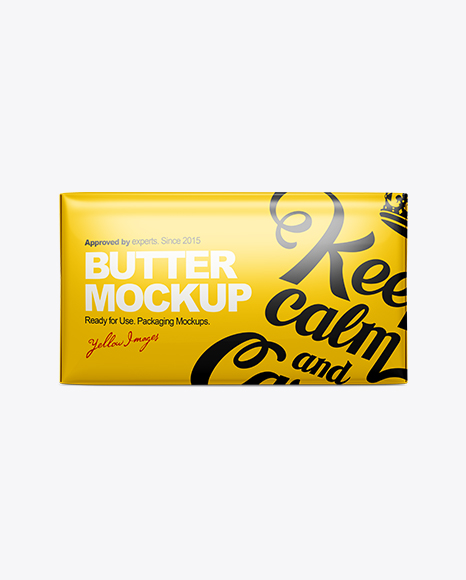 Download Butter Block Packaging Mockup In Packaging Mockups On Yellow Images Object Mockups PSD Mockup Templates