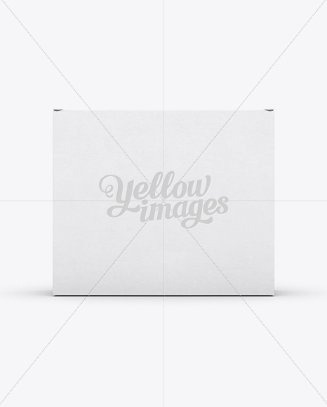 Download Box Mockup Half Side View High Angle Shot In Packaging Mockups On Yellow Images Object Mockups