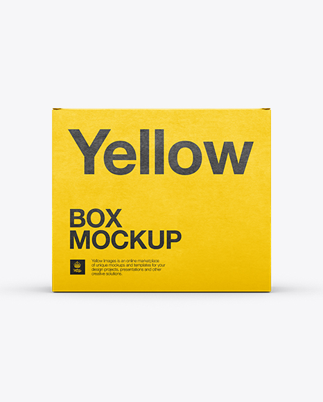 Download Cardboard Display Box Psd Mockup Yellowimages