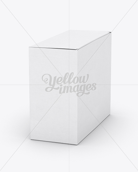 Download Small White Cardboard Box Mockup 70 Angle Front View High Angle Shot In Box Mockups On Yellow Images Object Mockups