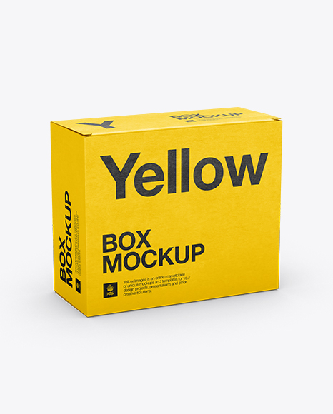 Download Small White Cardboard Box Mockup 25 Angle Front View High Angle Shot In Box Mockups On Yellow Images Object Mockups Yellowimages Mockups