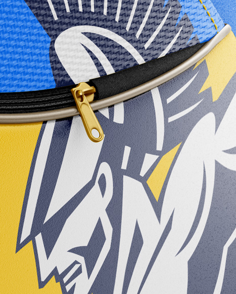 Download Badminton Bag Mockup - Half-Side View in Apparel Mockups on Yellow Images Object Mockups