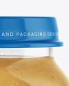 Baby Food Apple Puree Jar Mockup