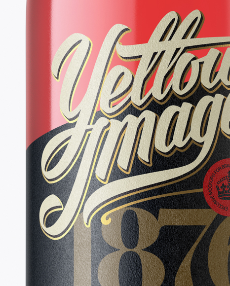 Clear Glass Bottle With Pink Wine Mockup   Front View PSD #1