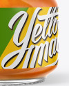 Baby Food Carrot Puree Jar Mockup