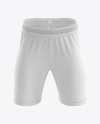 Download Men S Soccer Shorts Mockup Front View In Apparel Mockups On Yellow Images Object Mockups