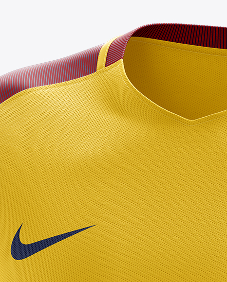 Download Men S Soccer Jersey Mockup Half Side View In Apparel Mockups On Yellow Images Object Mockups