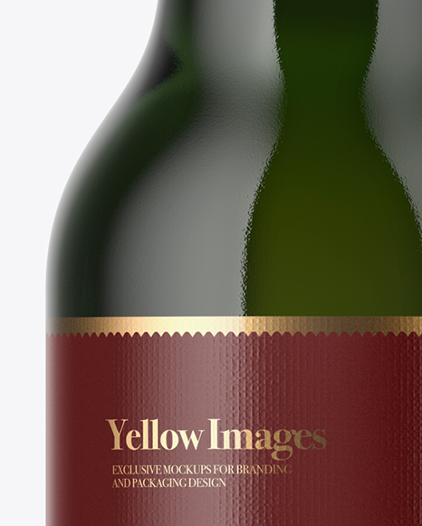 Download Free Green Glass Beer Bottle Mockup In Bottle Mockups On Yellow Images Object Mockups PSD Mockup Template