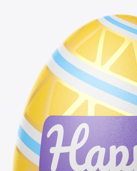 Download Easter Egg Psd Mockup Yellowimages