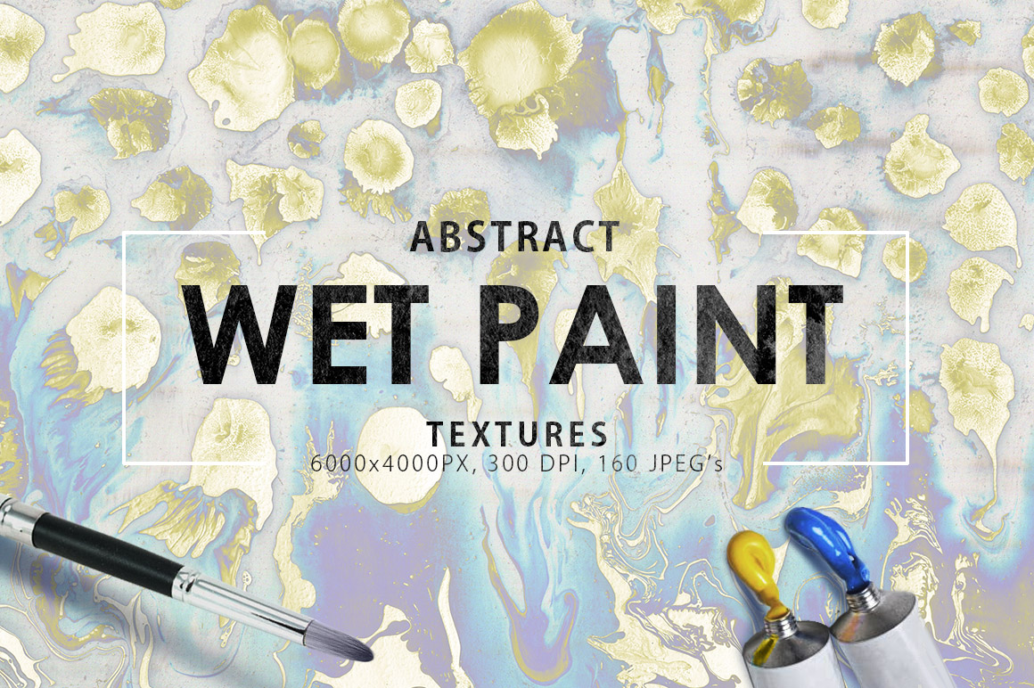 Wet paint. Wet Painters.