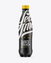 Download Matte Plastic Bottle Mockup in Bottle Mockups on Yellow Images Object Mockups