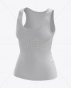 Download Womens Tank Top Premium Mockup Half-Turned View in Apparel ...