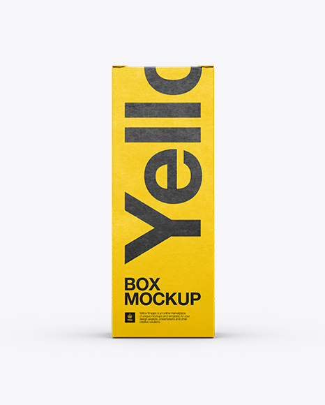 Download Rectangle Box Psd Mockup Yellowimages