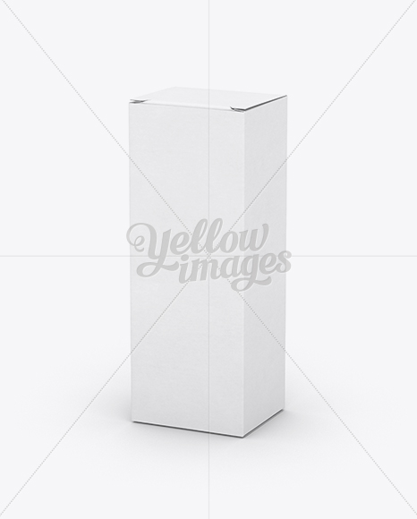 Download Nasal Spray Box Mockup - 25° Angle Front View (High-Angle ...