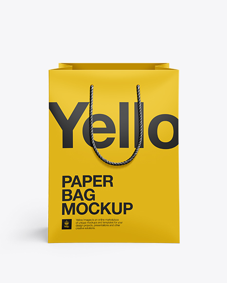 Download White Shopping Bag Mockup Free Yellow Images