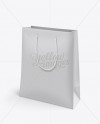 Download Rope Handle Paper Bag Mockup Half Side View in Bag & Sack ... Yellowimages Mockups