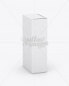 Download Paper Box Mockup - 70° Angle Front View (High-Angle Shot ...