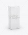 Download White Paper Box Mockup - 25° Angle Front View (High-Angle Shot) in Box Mockups on Yellow Images ...