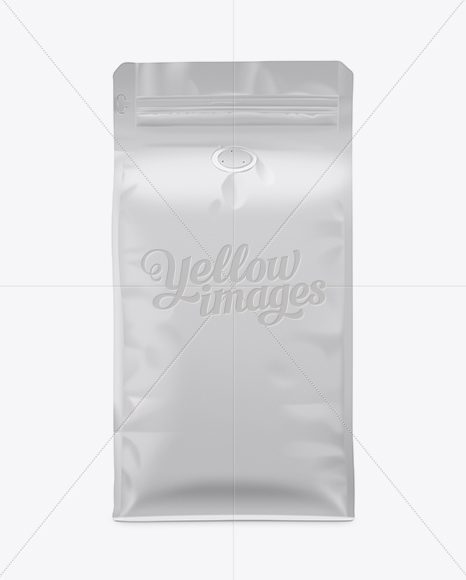 Download Coffee Bag Mockup Front View In Bag Sack Mockups On Yellow Images Object Mockups Yellowimages Mockups