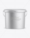 2.5L Plastic Bucket Mockup - Free Download Images High Quality PNG, JPG