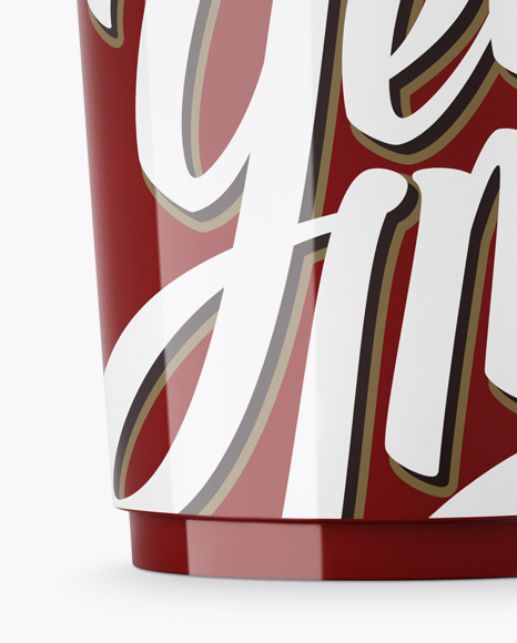 Glossy Coffee Cup Mockup PSD #1