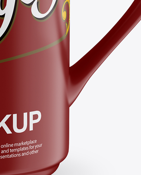 Matte Mug Mockup PSD #3