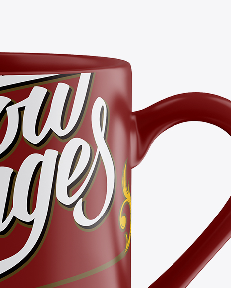 Download Matte Mug Mockup In Object Mockups On Yellow Images Object Mockups