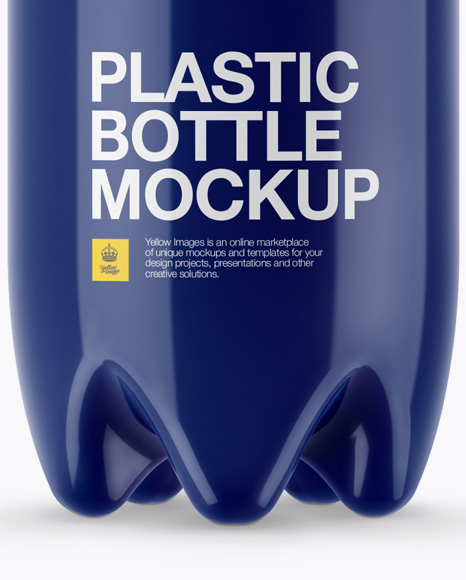 Download Glossy Plastic Bottle Mockup In Bottle Mockups On Yellow Images Object Mockups PSD Mockup Templates