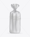 Matte Bread Package With Clip Mockup