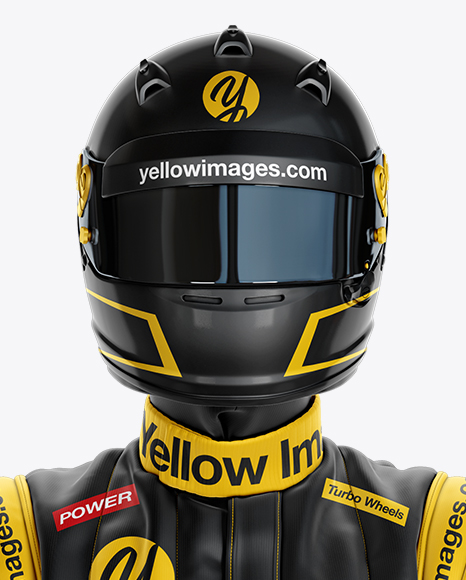 Download F1 Racing Kit Mockup Front View In Apparel Mockups On Yellow Images Object Mockups Yellowimages Mockups