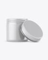 Download 50ml Open Round Tin Box with Glossy Finish Mockup - Front ...