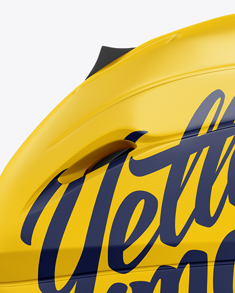 Download Ski Helmet Mockup Side View In Apparel Mockups On Yellow Images Object Mockups