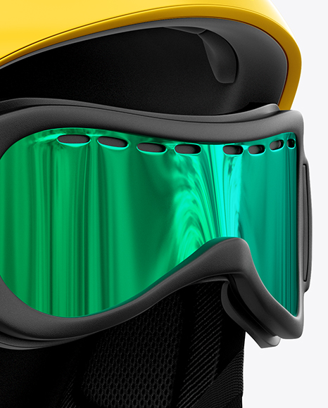 Download Download Ski Helmet Mockup Right Half Side View Gif ...