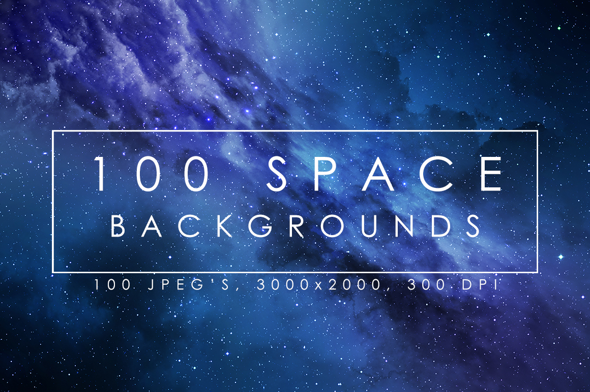 100 Space Backgrounds on Yellow Images Creative Store