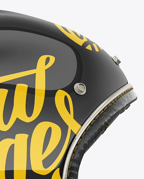 ShadowFlex Helmet Mockup Template - Premium - Side View